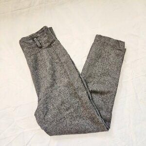 Vintage High-Waisted Wool Pants by Creations - Grey - Women's 6